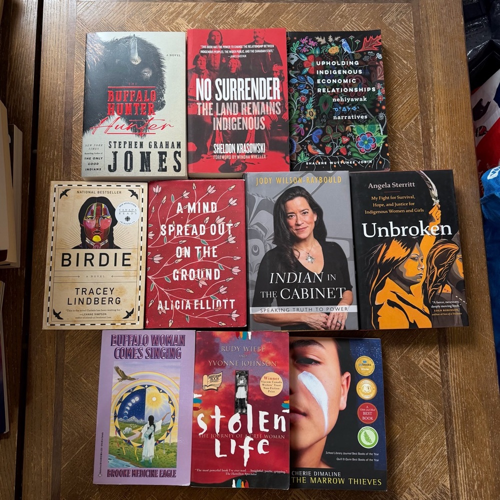 Indigenous Fiction and Non Fiction Books (2 for $25)